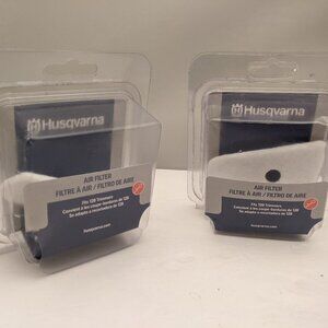 HUSQVARNA Air Filters | Set of 2 | For Model 128 Trimmers | Model 598616201 NEW
